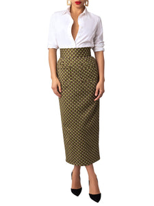 “Liv” Pattern Pencil Skirt