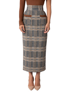 Plaid Pencil Skirt (50% OFF) – Amy Page DeBlasio