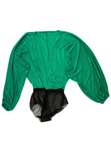 "Ntangi" Emerald Bodysuit
